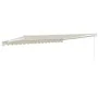 Toldo retráctil aluminio y tela color crema 4x3 m by , Awnings - Ref: Foro24-3154428, Price: 277,55 €, Discount: %