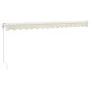 Toldo retráctil aluminio y tela color crema 4x3 m by , Awnings - Ref: Foro24-3154428, Price: 277,55 €, Discount: %