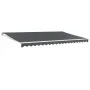 Toldo retráctil aluminio y tela gris antracita 5x3 m de , Toldos - Ref: Foro24-3154440, Precio: 362,98 €, Descuento: %