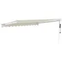 Toldo retráctil automático color crema 3,5x2,5 m de , Toldos - Ref: Foro24-3154477, Precio: 284,20 €, Descuento: %