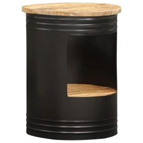 Mesa de centro de madera maciza de mango 43x55 cm by , Coffee table - Ref: Foro24-287487, Price: 158,05 €, Discount: %