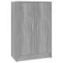 Zapatero de madera contrachapada gris Sonoma 60x35x92 cm von , Schuhregale und Schuhorganisatoren - Ref: Foro24-816012, Preis...