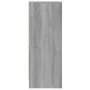 Zapatero de madera contrachapada gris Sonoma 60x35x92 cm von , Schuhregale und Schuhorganisatoren - Ref: Foro24-816012, Preis...