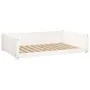 Cama para perros madera maciza de pino blanco 105,5x75,5x28 cm de , Camas para perros - Ref: Foro24-821463, Precio: 102,29 €,...