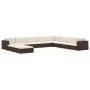 Asiento seccional de esquina con cojines 1 uds ratán PE marrón by , Modular outdoor sofas - Ref: Foro24-46797, Price: 139,17 ...
