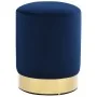 Taburete de terciopelo azul y dorado by , Folding stools and chairs - Ref: Foro24-249833, Price: 38,80 €, Discount: %