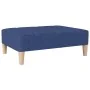 Reposapiés de tela azul 78x56x32 cm de , Otomanas - Ref: Foro24-337805, Precio: 54,04 €, Descuento: %