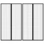 Mosquiteras para puerta bloque magnético 2 uds negro 200x80 cm by , Mosquito nets for windows - Ref: Foro24-314685, Price: 15...