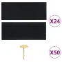 Mosquiteras para puerta bloque magnético 2 uds negro 200x80 cm by , Mosquito nets for windows - Ref: Foro24-314685, Price: 15...