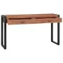 Escritorio con 2 cajones madera de teca 140x40x75 cm by , Desks - Ref: Foro24-325269, Price: 276,52 €, Discount: %