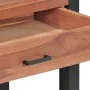 Escritorio con 2 cajones madera de teca 140x40x75 cm by , Desks - Ref: Foro24-325269, Price: 276,52 €, Discount: %