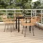 Juego de comedor de jardín 5 piezas ratán sintético by , Garden sets - Ref: Foro24-3157860, Price: 358,06 €, Discount: %