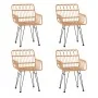 Juego de comedor de jardín 5 piezas ratán sintético by , Garden sets - Ref: Foro24-3157860, Price: 358,06 €, Discount: %