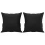 Juego de sofás con cojines 3 piezas cuero sintético negro by , Sofas - Ref: Foro24-3201373, Price: 497,88 €, Discount: %