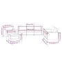Juego de sofás con cojines 4 piezas cuero sintético crema von , Sofas - Ref: Foro24-3201746, Preis: 574,92 €, Rabatt: %