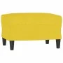 Juego de sofás con cojines 4 piezas tela amarillo claro by , Sofas - Ref: Foro24-3201799, Price: 622,51 €, Discount: %