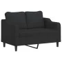 Juego de sofás con cojines 3 piezas tela negro von , Sofas - Ref: Foro24-3201790, Preis: 666,93 €, Rabatt: %