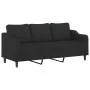 Juego de sofás con cojines 3 piezas tela negro von , Sofas - Ref: Foro24-3201790, Preis: 666,93 €, Rabatt: %