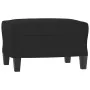 Juego de sofás con cojines 3 piezas tela microfibra negro by , Sofas - Ref: Foro24-3202347, Price: 612,77 €, Discount: %