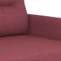 Juego de sofás con cojines 2 piezas tela rojo tinto von , Sofas - Ref: Foro24-3201622, Preis: 491,16 €, Rabatt: %