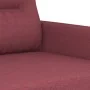 Juego de sofás con cojines 4 piezas tela rojo tinto by , Sofas - Ref: Foro24-3201566, Price: 671,05 €, Discount: %