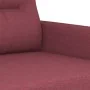 Juego de sofás con cojines 3 piezas tela rojo tinto von , Sofas - Ref: Foro24-3201558, Preis: 629,60 €, Rabatt: %