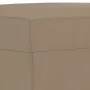 Juego de sofás con cojines 3 piezas cuero sintético capuchino by , Sofas - Ref: Foro24-3202159, Price: 487,19 €, Discount: %