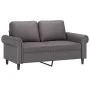 Juego de sofás con cojines 3 piezas cuero sintético gris by , Sofas - Ref: Foro24-3202167, Price: 527,85 €, Discount: %