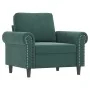 Juego de sofás con cojines 4 piezas terciopelo verde oscuro by , Sofas - Ref: Foro24-3202202, Price: 853,74 €, Discount: %