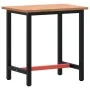 Banco de trabajo madera maciza de haya y metal 80x55x81,5 cm von , Arbeitstische - Ref: Foro24-3188903, Preis: 137,24 €, Raba...