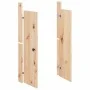 Puertas de cocina exterior 2 uds madera maciza pino 50x9x82 cm von , Schranktüren - Ref: Foro24-832358, Preis: 47,42 €, Rabat...