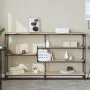 Mesa consola madera contrachapada roble Sonoma 160x32x95 cm de , Mesas auxiliares - Ref: Foro24-833956, Precio: 98,65 €, Desc...