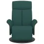 Sillón reclinable con reposapiés tela verde oscuro von , Sessel - Ref: Foro24-356525, Preis: 240,37 €, Rabatt: %