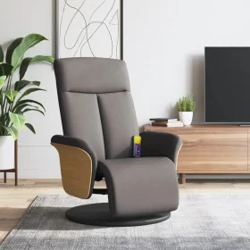 Sillón reclinable de masaje con reposapiés tela gris taupe von , Sessel - Ref: Foro24-356538, Preis: 259,81 €, Rabatt: %