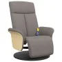 Sillón reclinable de masaje con reposapiés tela gris taupe von , Sessel - Ref: Foro24-356538, Preis: 259,81 €, Rabatt: %