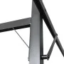 Pérgola con cubierta retráctil gris antracita 395x292x230 cm de , Carpas y cenadores - Ref: Foro24-360119, Precio: 300,41 €, ...
