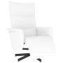 Sillón reclinable con reposapiés cuero sintético blanco von , Sessel - Ref: Foro24-356590, Preis: 216,89 €, Rabatt: %