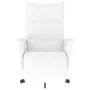 Sillón reclinable con reposapiés cuero sintético blanco von , Sessel - Ref: Foro24-356590, Preis: 216,89 €, Rabatt: %