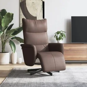 Sillón reclinable con reposapiés cuero sintético marrón von , Sessel - Ref: Foro24-356586, Preis: 216,86 €, Rabatt: %
