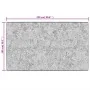 Alfombra lavable antideslizante beige 150x230 cm de , Alfombras - Ref: Foro24-373987, Precio: 47,24 €, Descuento: %