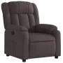 Sillón reclinable de tela marrón oscuro by , Armchairs - Ref: Foro24-373579, Price: 225,88 €, Discount: %