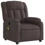 Sillón de masaje reclinable de tela marrón oscuro von , Sessel - Ref: Foro24-373591, Preis: 235,15 €, Rabatt: %