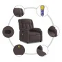 Sillón de masaje reclinable de tela marrón oscuro von , Sessel - Ref: Foro24-373591, Preis: 235,15 €, Rabatt: %