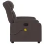 Sillón de masaje reclinable de tela marrón oscuro von , Sessel - Ref: Foro24-373591, Preis: 235,15 €, Rabatt: %