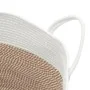 Cesta de almacenaje algodón marrón y blanco Ø51x33 cm von , Körbe - Ref: Foro24-358492, Preis: 40,92 €, Rabatt: %
