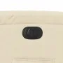 Sillón reclinable eléctrico de tela crema de , Sillones - Ref: Foro24-3205301, Precio: 278,47 €, Descuento: %