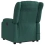 Silla de masaje reclinable de pie de tela verde oscura by , Armchairs - Ref: Foro24-3205334, Price: 335,23 €, Discount: %
