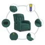 Silla de masaje reclinable de pie de tela verde oscura by , Armchairs - Ref: Foro24-3205334, Price: 335,23 €, Discount: %