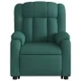Silla de masaje reclinable de pie de tela verde oscura by , Armchairs - Ref: Foro24-3205334, Price: 335,23 €, Discount: %
