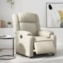 Sillón reclinable eléctrico de cuero sintético crema von , Sessel - Ref: Foro24-3205137, Preis: 283,60 €, Rabatt: %